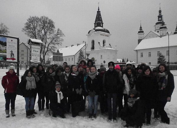 Francuscy licealiści odwiedzili Białystok