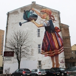 Walka o mural Dziewczynka z konewką. Sprawę rozstrzygnie minister kultury