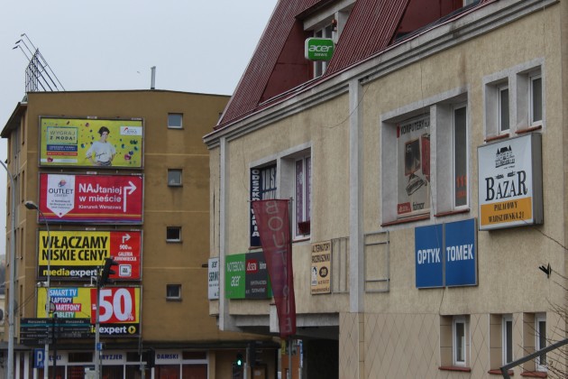 Białystok podejmuje walkę z reklamami. Powstaną zasady ich umieszczania, będą też kary
