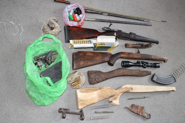 Na Podlasiu znaleziono nielegalną broń i narkotyki