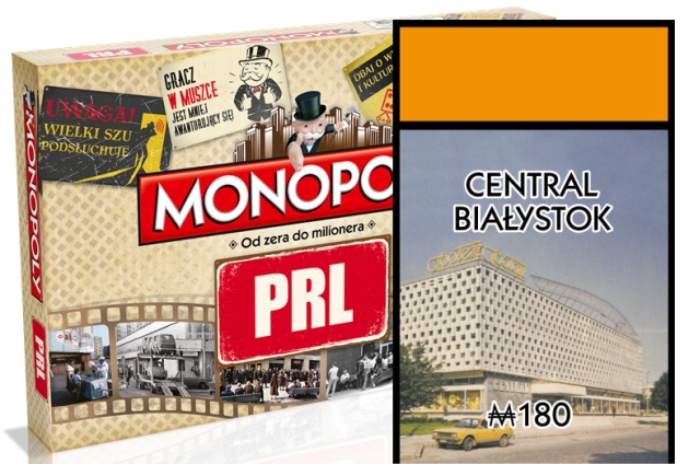 Białostocki Central znajdzie się na planszy Monopoly PRL