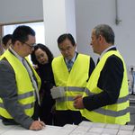 Ambasador Tajwanu z wizytą w białostockiej firmie