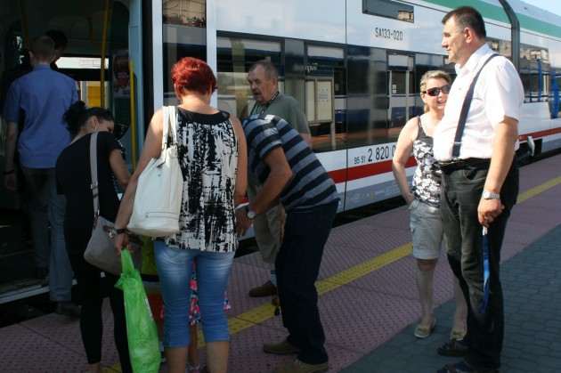 Na ten gwizdek czekało wielu. Reaktywacja połączenia kolejowego Białystok - Waliły