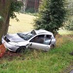 Wypadek na trasie Łapy - Białystok. Nie żyje 18-latka, dwie osoby są ciężko ranne