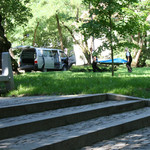 Samobójstwo w parku przy ul. Mickiewicza. Ciało znalazła przejeżdżająca kobieta