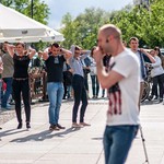 Taneczny flashmob na Rynku Kościuszki