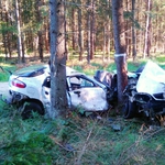 Tragiczny finał ucieczki przed policją. Nie żyją 2 osoby