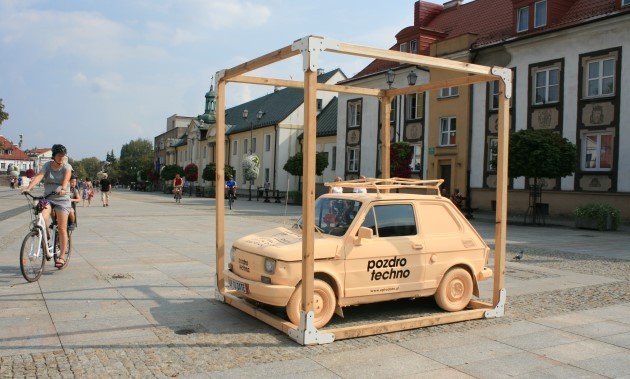 Maluch na rynku. Nietypowa promocja białostockiego festiwalu