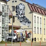 Nowy mural przy ul. Sienkiewicza. Białostoczanie już mogą go oglądać