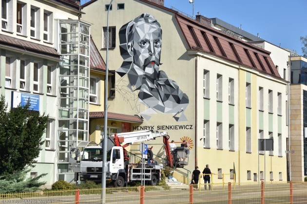 Nowy mural przy ul. Sienkiewicza. Białostoczanie już mogą go oglądać