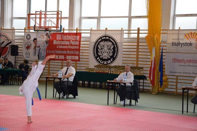 VIII Techniczne Mistrzostwa Polski w Taekwondo Olimpijskim. Białostocki Huzar z 8 medalami
