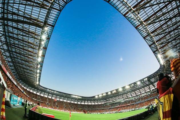 Stadion miejski w Białymstoku ma już dwa lata. Z tej okazji ogłoszono konkurs z nagrodami