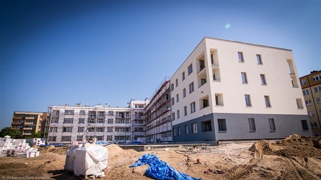 Bloki przy ul. Bema bezpieczną budową w konkursie Państwowej Inspekcji Pracy