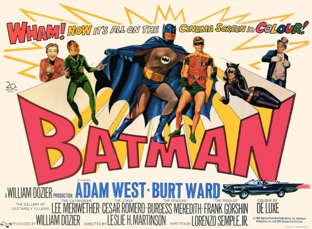 Trzech Supermanów i Batman zbawiający świat. Niesamowite przygody superbohaterów