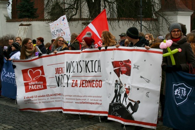 Marsz Szlachetnej Paczki. Wolontariusze ogłosili otwarcie bazy rodzin 