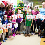 Zbiórka świąteczna dla małych bohaterów białostockiego oddziału onkologicznego