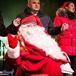 Mikołaj z Laponii w Białymstoku. Tłumy dzieci witały go na rynku [ZDJĘCIA]