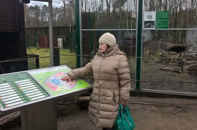 Niewidomi też będą mogli "ZOO-baczyć" zwierzęta. Specjalne panele w ogrodzie zoologicznym