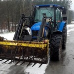 Ulicą Ciołkowskiego jechał ciągnik bez tablic rejestracyjnych, za to z pijanym kierowcą