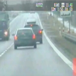 Policjanci nagrali pirata, który przekroczył prędkość o ponad 80 km/h [WIDEO]