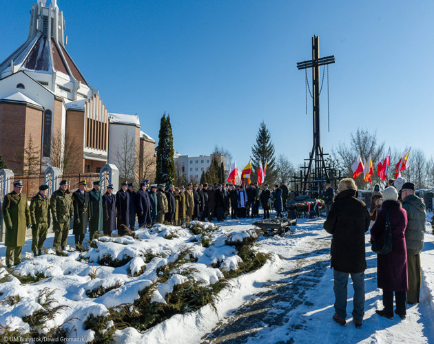 Białystok uczcił 77. rocznicę pierwszej masowej wywózki na Sybir