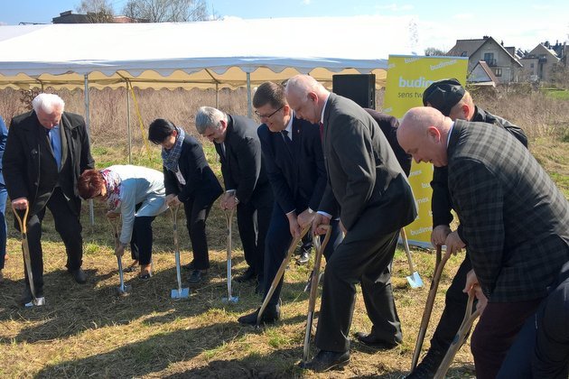 Wbito pierwsze łopaty pod budowę trasy do Łap. Po 7 latach starań