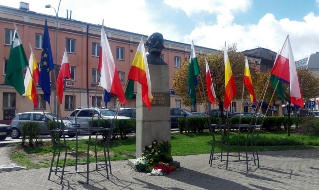 Wiosenny flashmob z esperantem. I piosenką na ustach