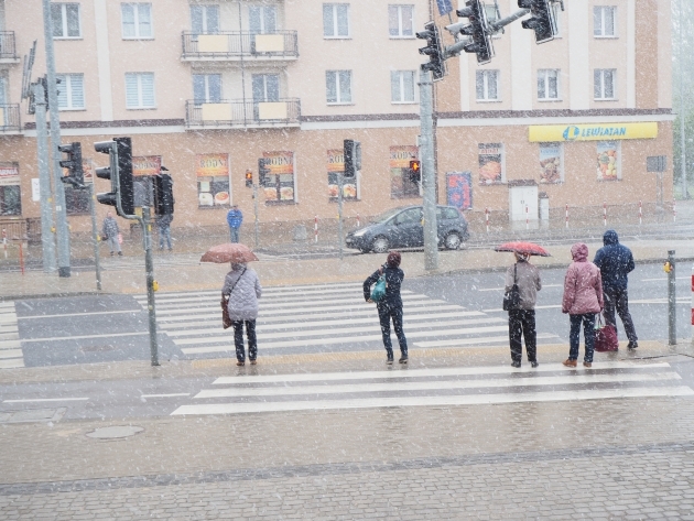 Załamanie pogody. Niby maj, a jednak zima