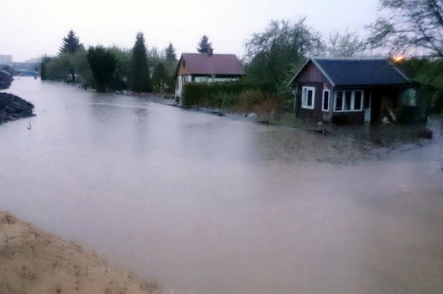 Woda stała jeszcze w środę, ale to przecież nic dziwnego. Utopiona Ukośna