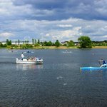 Wyjątkowa niedziela na plaży miejskiej w Dojlidach