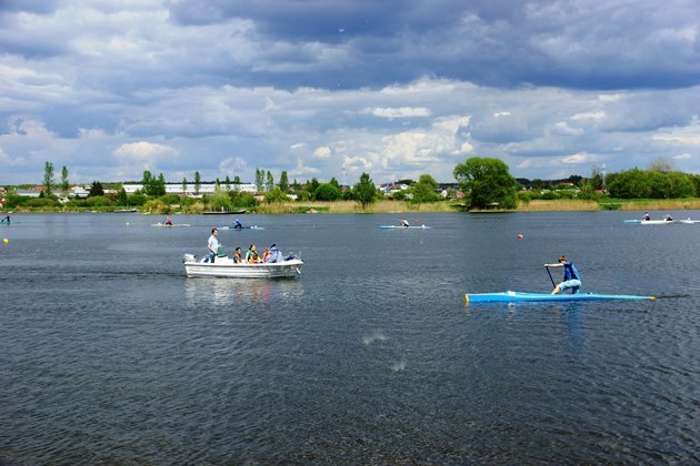 Wyjątkowa niedziela na plaży miejskiej w Dojlidach