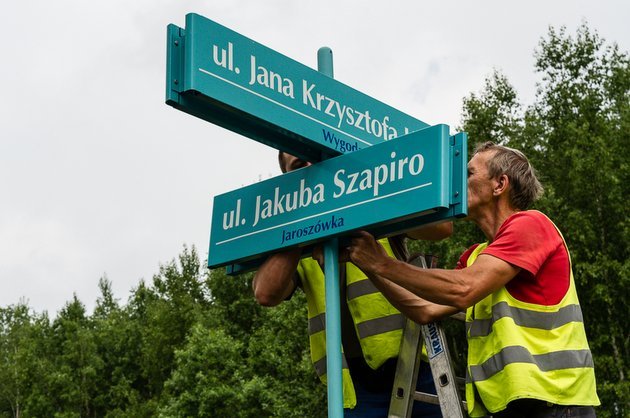 Dzięki niemu istnieje ul. Zamenhofa. Teraz Jakub Szapiro dostał własną