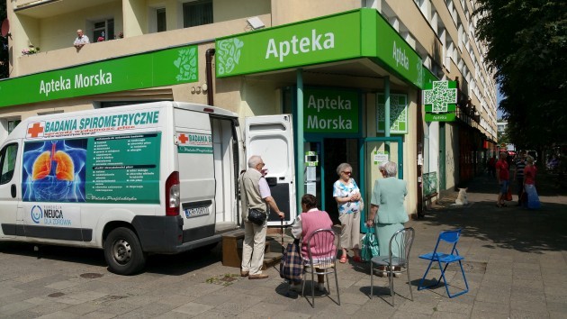 Bezpłatne badania płuc. W Podlaskiem stacjonował będzie spirobus