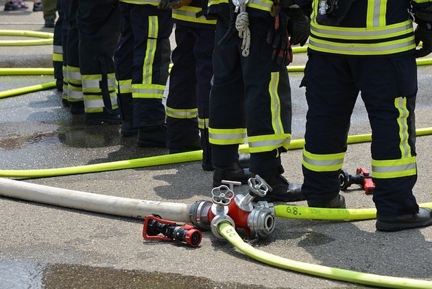 Pożar w chłodni. Straty wynoszą około 450 tys. zł