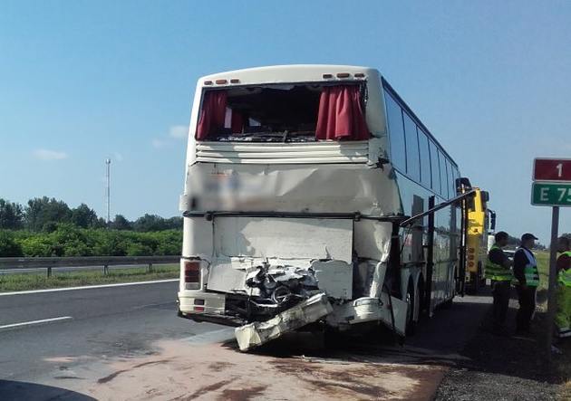 Wypadek autokaru wiozącego dzieci z Podlasia na wakacje