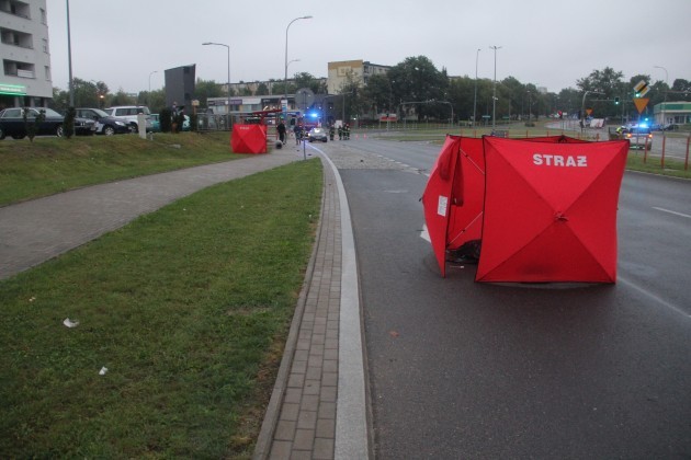 Śmiertelny wypadek w Białymstoku. Było też obywatelskie zatrzymanie