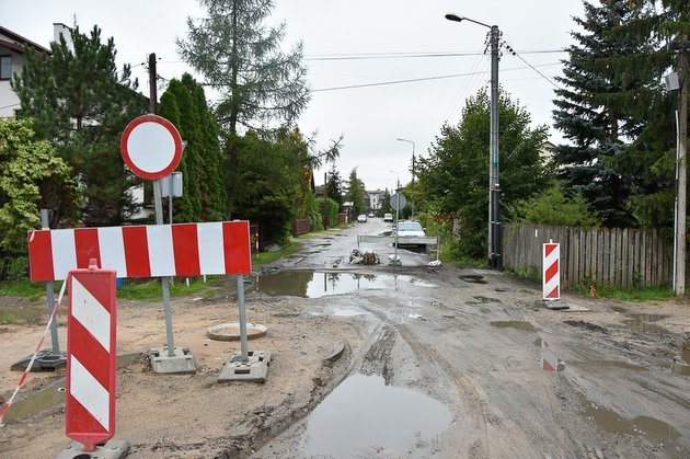 Ul. Kołodziejska do remontu. Dzisiaj trudno nazwać to drogą