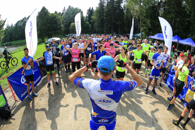 Duathlon w Czarnej Białostockiej. Biegali, jeździli, dobrze się bawili [ZDJĘCIA]