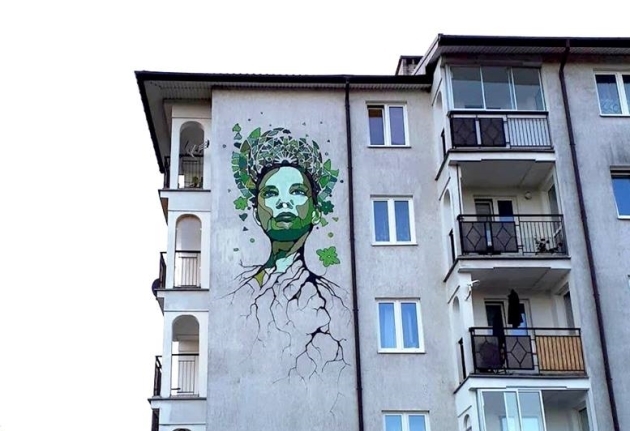 Nowy mural w mieście. To "Matka Natura"