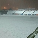 Mecz pomiędzy Stomilem a Wigrami ponownie przełożony. Tym razem wszystko przez śnieg