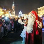 Do Białegostoku przyjechał prawdziwy Mikołaj z Laponii. Witały go tłumy [ZDJĘCIA]