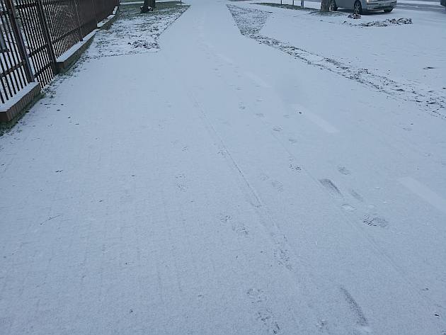 Początek tygodnia ze śniegiem