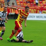 Jagiellonia rzut karny wykorzystała, Sandecja - nie. Dlatego punkty wędrują na Podlasie