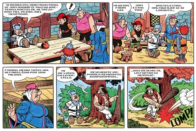 Kultowy komiks w esperanto. Kajko i Kokosz przemówili w języku Zamenhofa