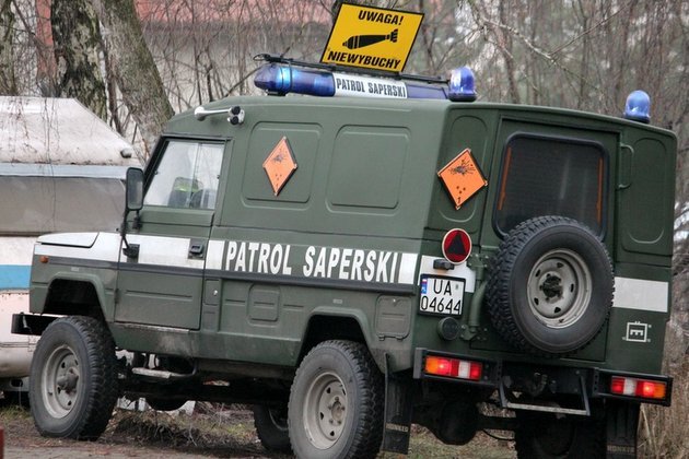 W stawie powinny być ryby. W niektórych są pociski