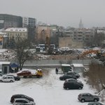 Wyburzenia na terenie dawnego PKS-u. Nie wiadomo, kiedy zacznie się budowanie