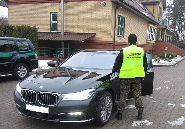 Pogranicznicy zatrzymali bmw. Było warte 540 tys. zł