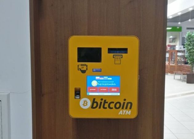 W naszym mieście pojawił się bitcomat