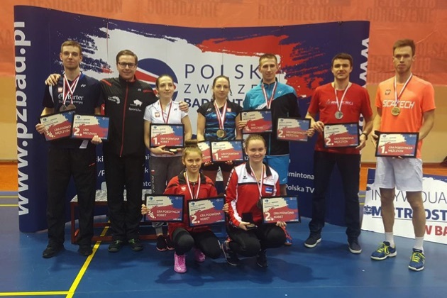 Podlaskie kluby zdominowały mistrzostwa Polski w badmintonie