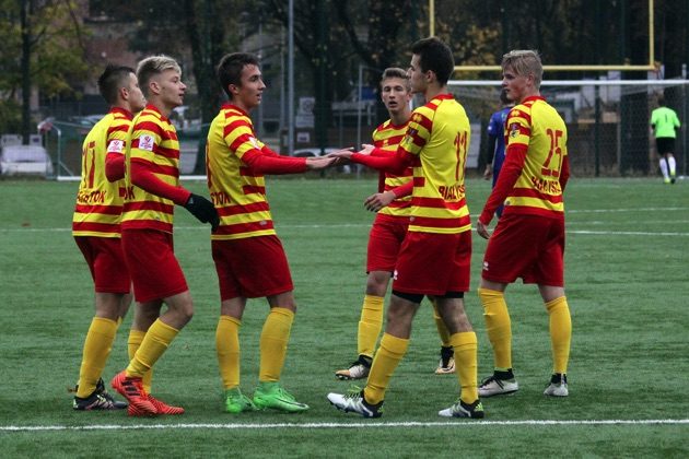 Jagiellonia Białystok odrobiła zaległości w Centralnej Lidze Juniorów